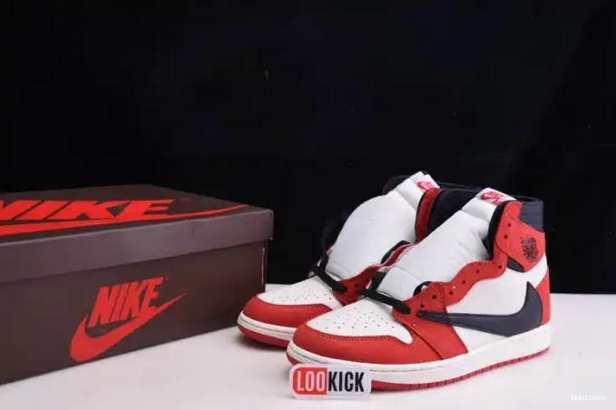 Cheap TBkick TRAVIS OG JORDAN 1 HIGH 100(RED) SCOTT CD4487 - RETRO AIR X 0502